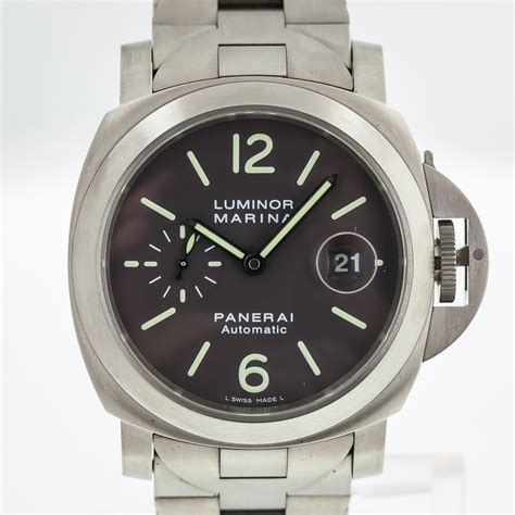 panerai automatic officine waterproof 300m|sly titanium panerai.